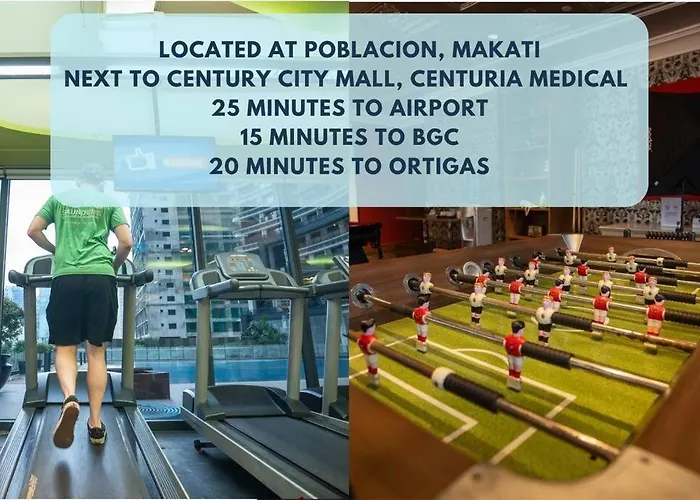 Apartment Penthouse At Poblacion - 200mbs Net - 50in Tv - Awesome View