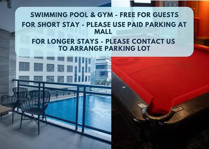Penthouse At Poblacion - 200mbs Net - 50in Tv - Awesome View