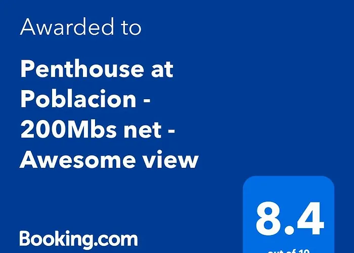 Penthouse At Poblacion - 200mbs Net - 50in Tv - Awesome View Apartment